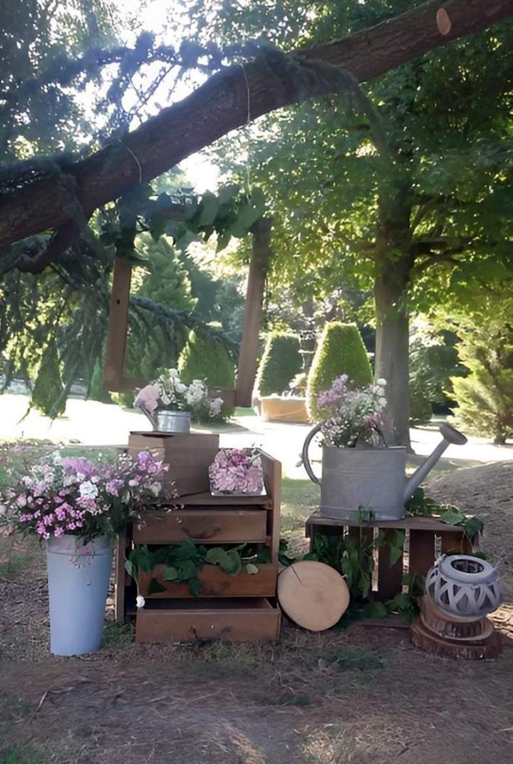 Coin décoratif aménagé pour réception Melun